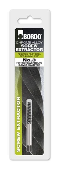 Bordo - Size 3 Screw Extractor - Clam