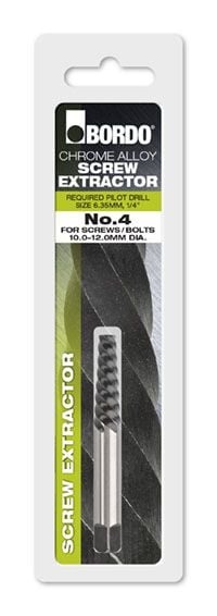 Bordo - Size 4 Screw Extractor - Clam