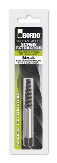 Bordo - Size 5 Screw Extractor - Clam