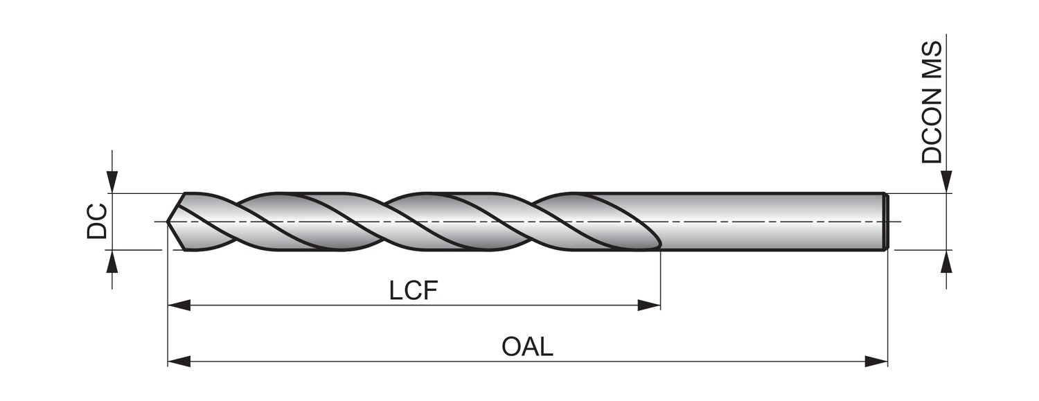 DORMER A100N25 Jobber Drills - Image 2
