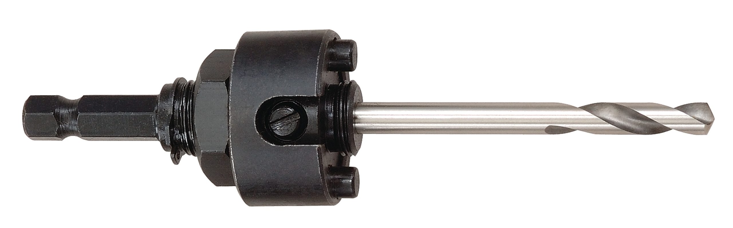 Starrett - Arbor - W/ 90mm Pilot Drill For 3/8in Chuck (was A17-38E)