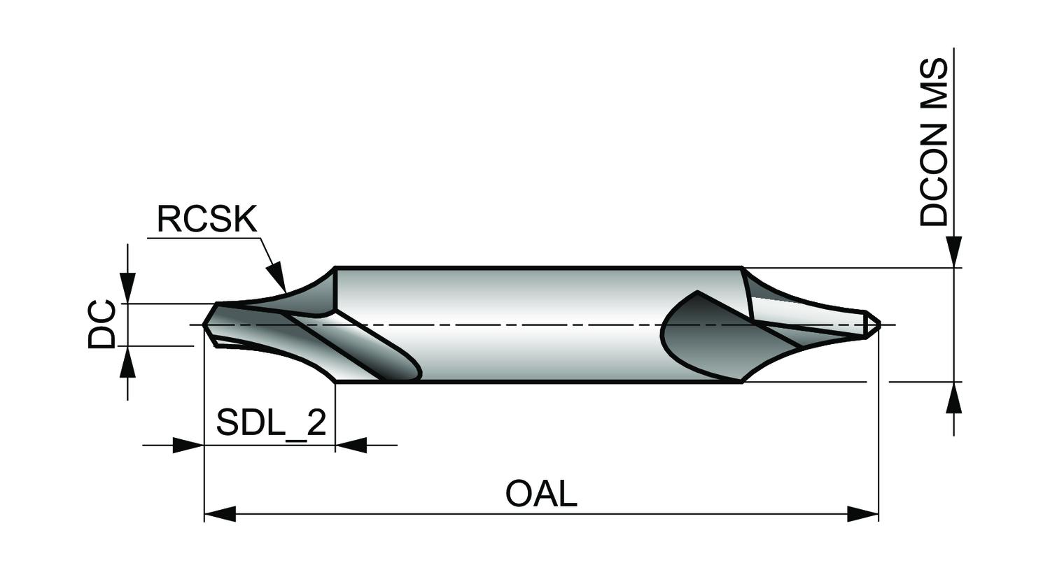 DORMER A2103.15X8.0 HSS/HSCo Drills - Image 2