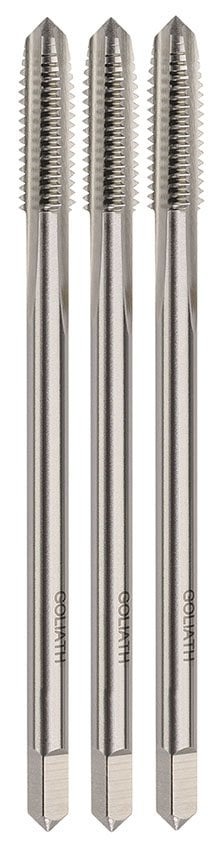 Goliath Threading Tools 6 x 1 MC DIN 376 HSS-Co5 Tap Set - Goliath