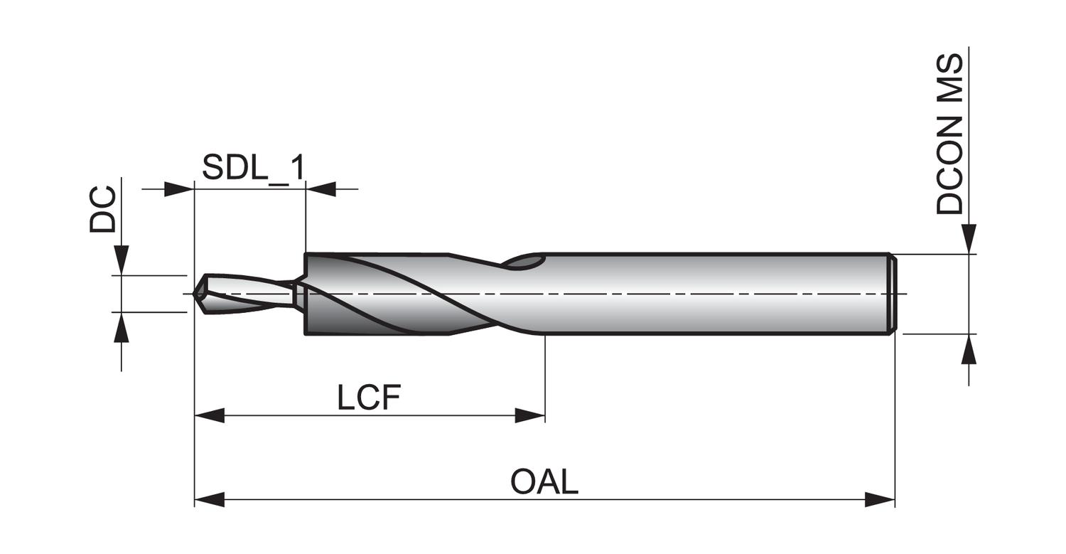 DORMER A413M8 HSS/HSCo Drills - Image 2
