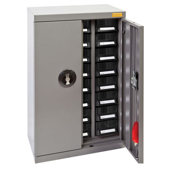 Geiger - 24 Drawer A7 Lockable Parts Cabinet