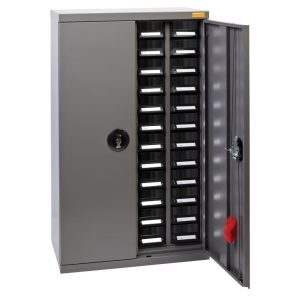 Geiger - A7 Lockable Parts Cabinet - 48 Drawers
