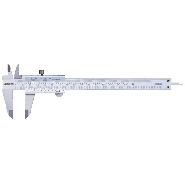 Accud - 150mm Dual Scale Vernier Caliper