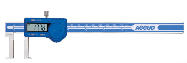 Accud - 25-150mm Digital Inside Neck Caliper