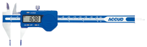 Accud - 150mm Small Point Digital Caliper