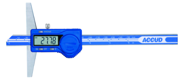 Accud - 150mm Digital Depth Caliper