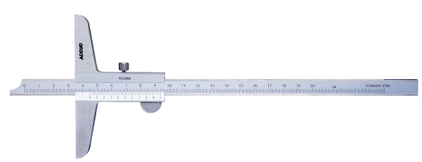 Accud - 150mm Vernier Depth Caliper