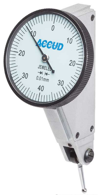 0.8mm Angled Face Jewelled Bearing Dial Test Indicator