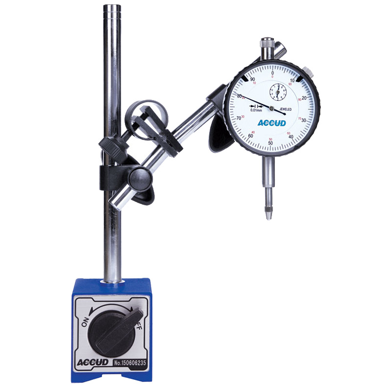1" Dial Indicator & Magnetic Stand with Fine Adjustment
