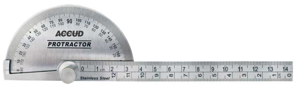 Accud - 145 mm / 180° Combination Angle Finder