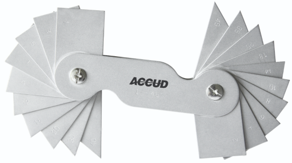 Accud - 1° - 45° Angle Gauge