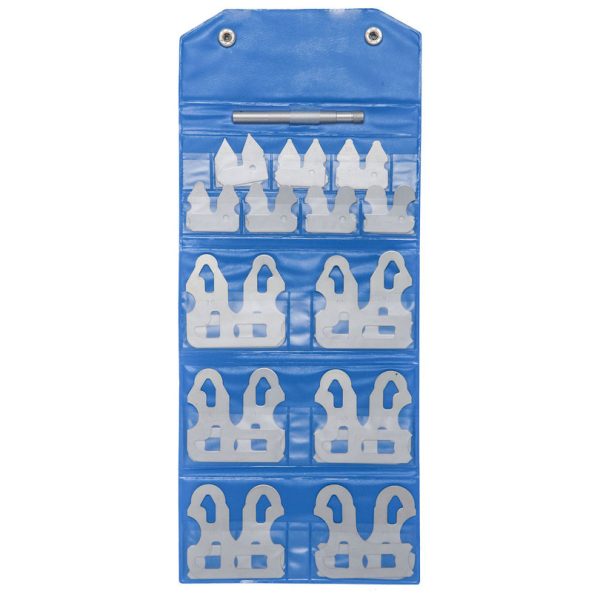 Accud - 0.5-13mm Radius Gauge Set