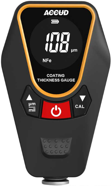 0-1250 µm Coating Thickness Gauge