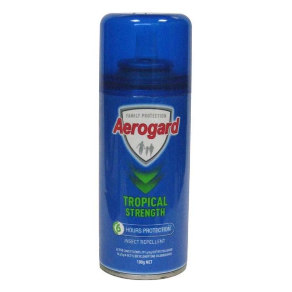 AEROGARD - AEROGARD INSECT REPELLANT TROPICAL STRENGTH 100gm