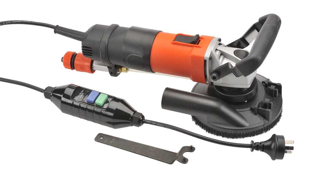 Dymaxion Concrete and Stone wet grinder / polisher.