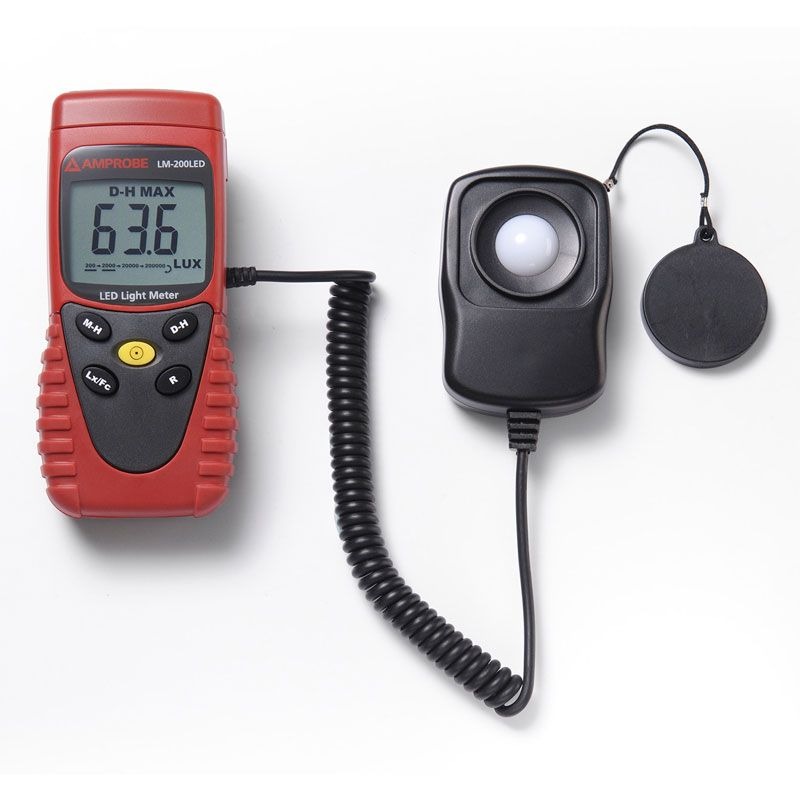 AMPROBE - LIGHT METER,LED LIGHT SOURCES WITH DATA HOLD