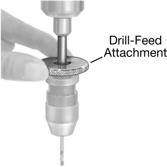 Spring loaded 6mm shank FOR MINI CHUCK JT0 arbor Ideal for delicate, small drilling , with" feel" pressure feed. - Image 2