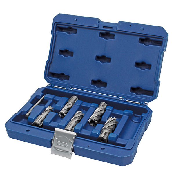 HOLEMAKER SILVER SERIES SET, METRIC SHORT 14, 16, 18, 20,22mm & PIN