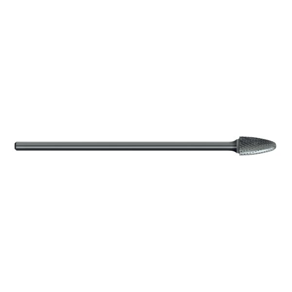 BUR CRB B213 SF5L6 TREE SHAPE RAD END DBLCUT 1/2x1 1/4 L-SHK