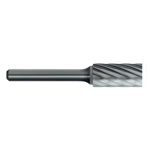 BURR B315 SA3AC CYLNDRCL SQUARE END Aluminium Cut VHM 6mmSHK