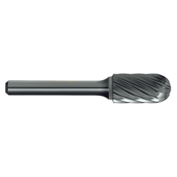 BURR CRB B316 SC5AC CYL RAD-END ALUM Cut 12.7x25.4 6mm SHK