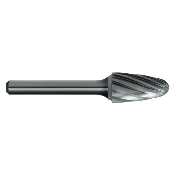 BURR CRB B319 SF3AC TREESHAP RADEND ALUM Cut9.5x19.1 6mm SHK