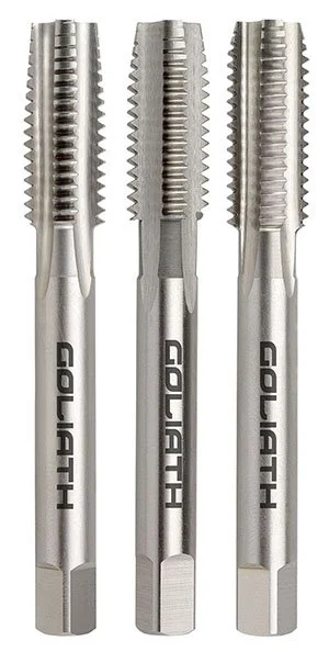 Goliath Threading Tools 6 x 1mm MC HSS Tap Set - Goliath