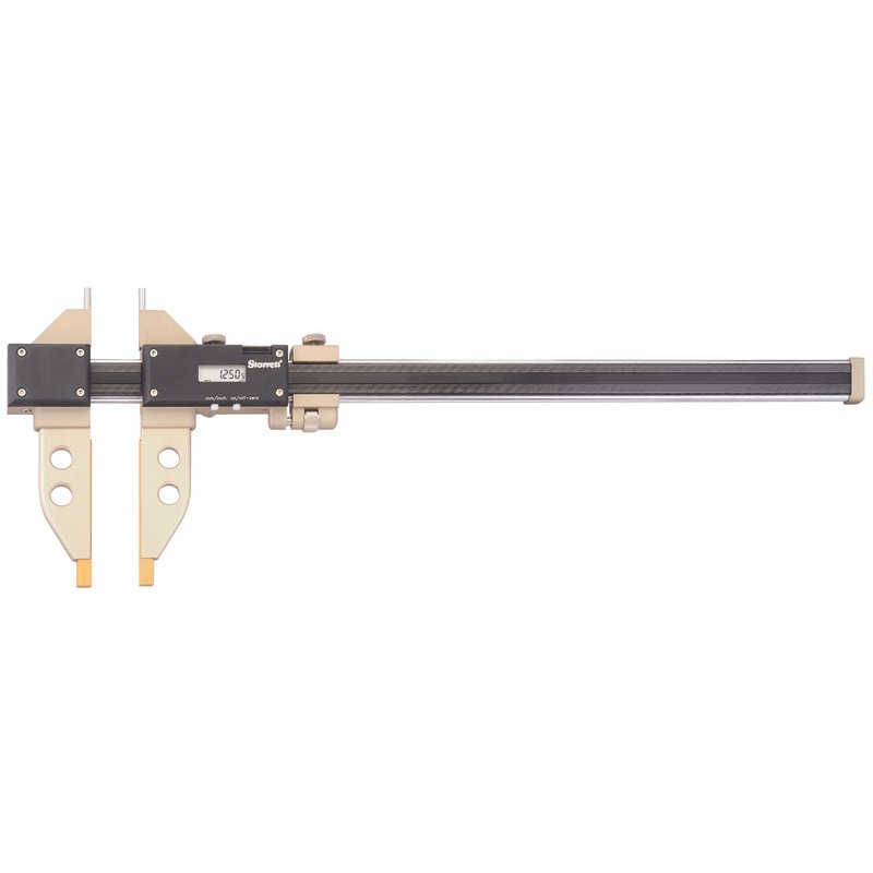 Starrett ELECTRONIC CARBON FIBER (WATER RESISTANT) CALIPER - WITH OUTPUT - IN CASE - B5000BZ-20/500 Carbon Fiber Caliper
