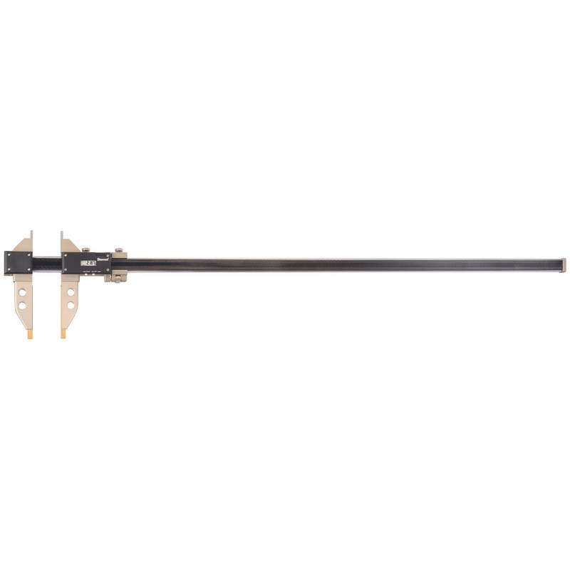 Starrett ELECTRONIC CARBON FIBER (WATER RESISTANT) CALIPER - WITH OUTPUT - IN CASE - B5000BZ-40/1000 Carbon Fiber Caliper