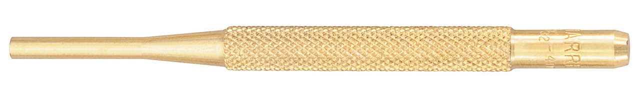 Starrett PIN PUNCH- BRASS DRIVE 5/32 B565D Brass Drive Pin Punch, 5/32