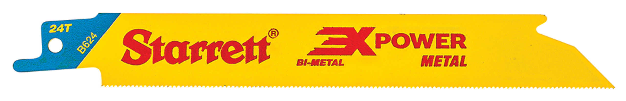 Starrett Recip Saw Blade 150mm X 24tpi (20 PACK) B624-20 Metal Cut Reciprocating Saw Blade