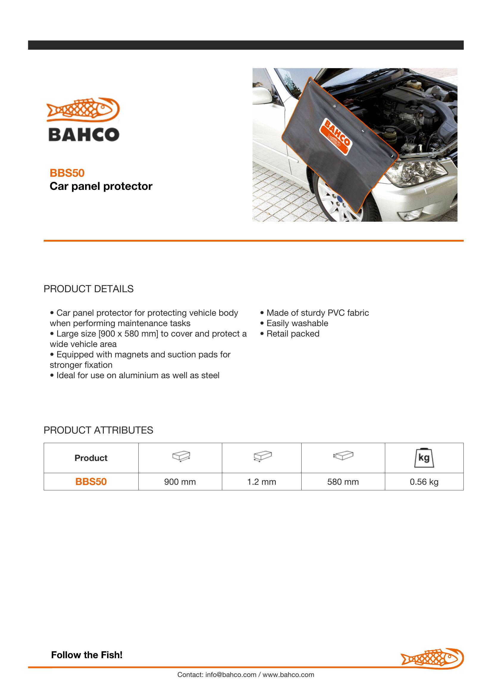 Bahco Car Panel Protector