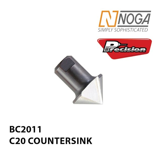 NOGA COUNTERSINK 20mm FIXED BLADE 90 DEGREE DEBURRING C20