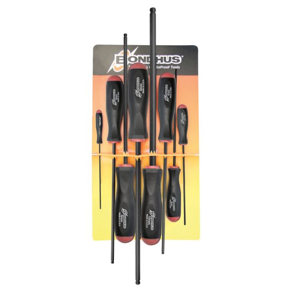 BONDHUS SET 8 BALL END SCRDRV INCH LONG IRWIN LB