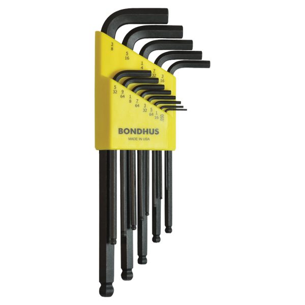 BONDHUS SET 13 BALL END L-WR .050-3/8"