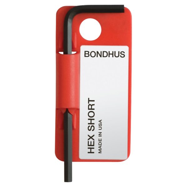 BONDHUS 1.5MM HEX END L-WR SHORT TAG-BAR