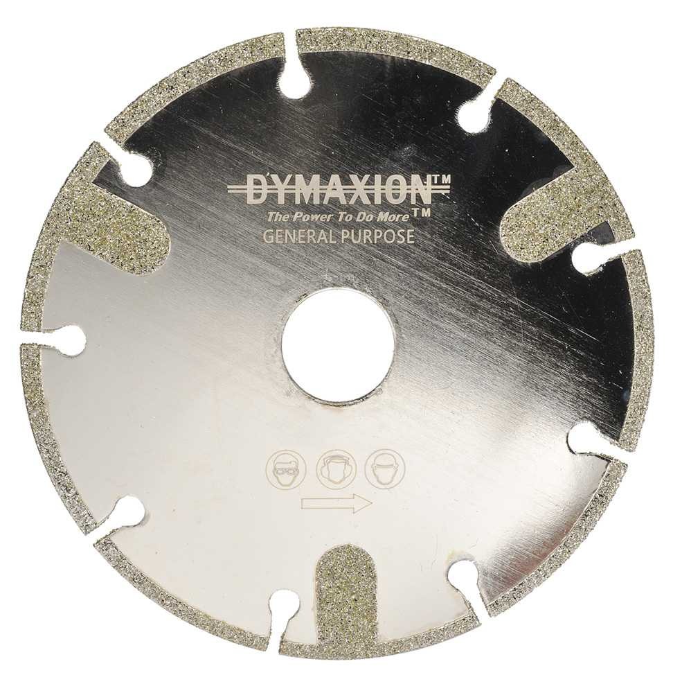 Dymaxion Diamond Blade 125mm Electroplated Segmented Rim