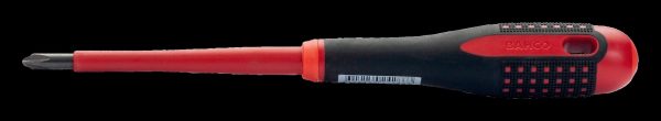 Bahco ERGO handled Screwdriver, insulated to 1000V, Philips head, 162mm blade 60mm, PH 0 - Image 2