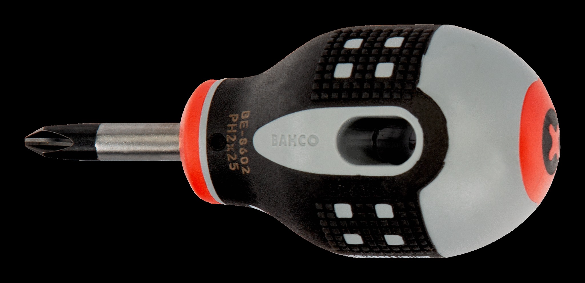 Bahco ERGO handled Screwdriver, Philips head, 83mm, blade 25mm, No. 2 - Image 2