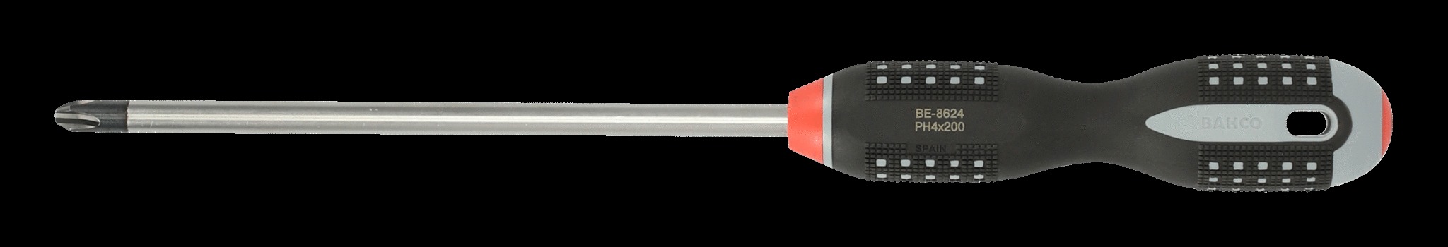 Bahco ERGO handled Screwdriver, insulated to 1000V, Philips head, 175mm, blade PH 2 - Image 4