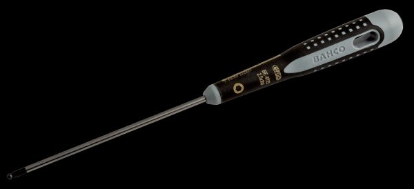 Bahco ERGO handled Screwdriver. Hexagon Ball End, 222mm, blade 100mm, 2mm tip - Image 3