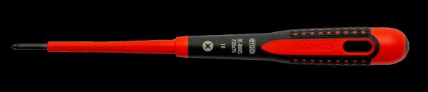 Bahco ERGO handled Screwdriver, insulated to 1000V, Pozidriv PZ2 - Image 3