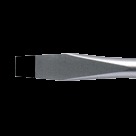 Bahco ERGO handled Screwdriver, slotted head, square shank, flat tip, 361mm, blade 200mm, tip 14.0mm. - Image 3