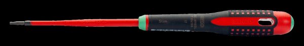 Bahco ERGO handled Slim Line 1000v insulated screwdriver - T25 - blade length 125mm - Image 2