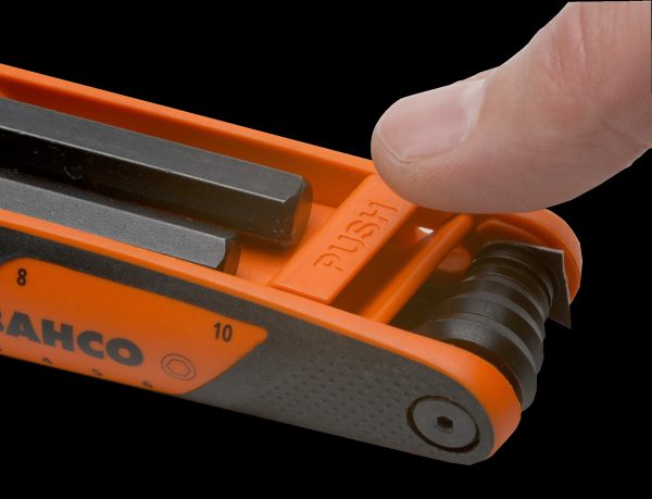 Bahco 7 piece Hex Key Set. Sizes: 2.5, 3, 4, 5, 6, 8 & 10mm - Image 5