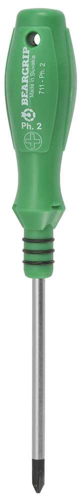 Beargrip Screwdriver Phillips#2 x 120mm